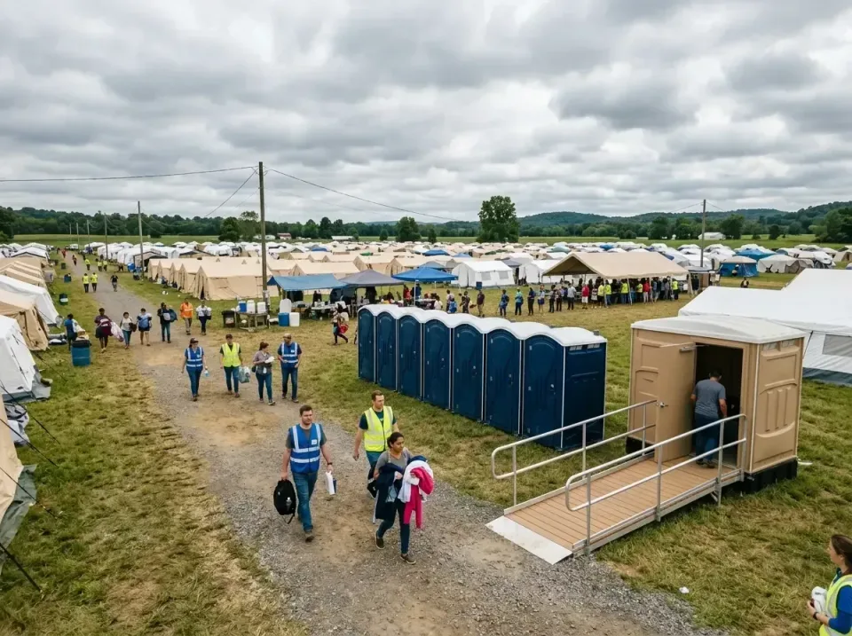 disaster-relief-camp-restrooms-010 — frequently asked questions, Dumpster & Portable Bathrooms Rental in Beckley, WV